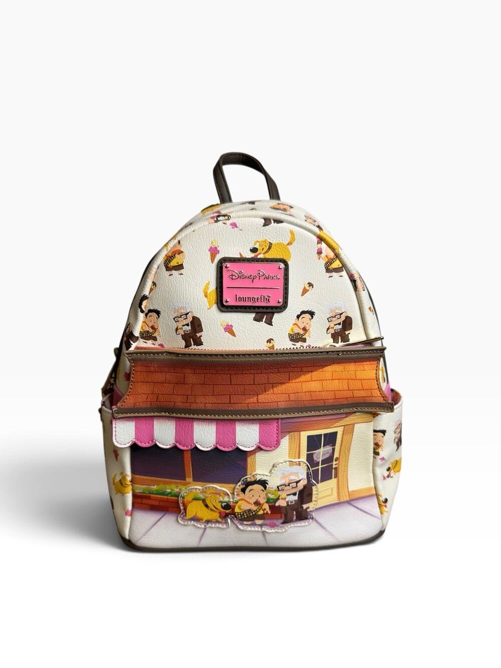 Loungefly Disney Pixar Up Ice Cream Shop Scented Mini Backpack